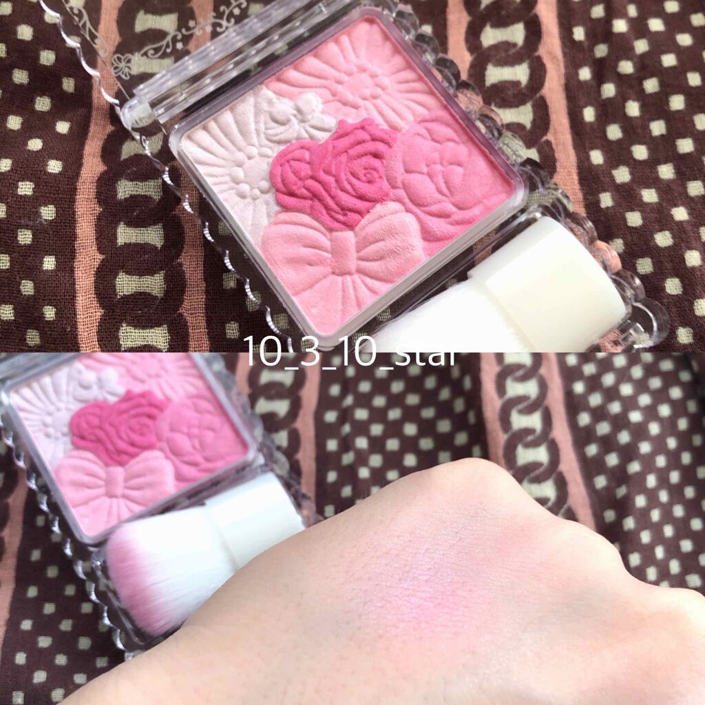 グロウフルールチークス/キャンメイク/パウダーチークを使ったクチコミ（2枚目）