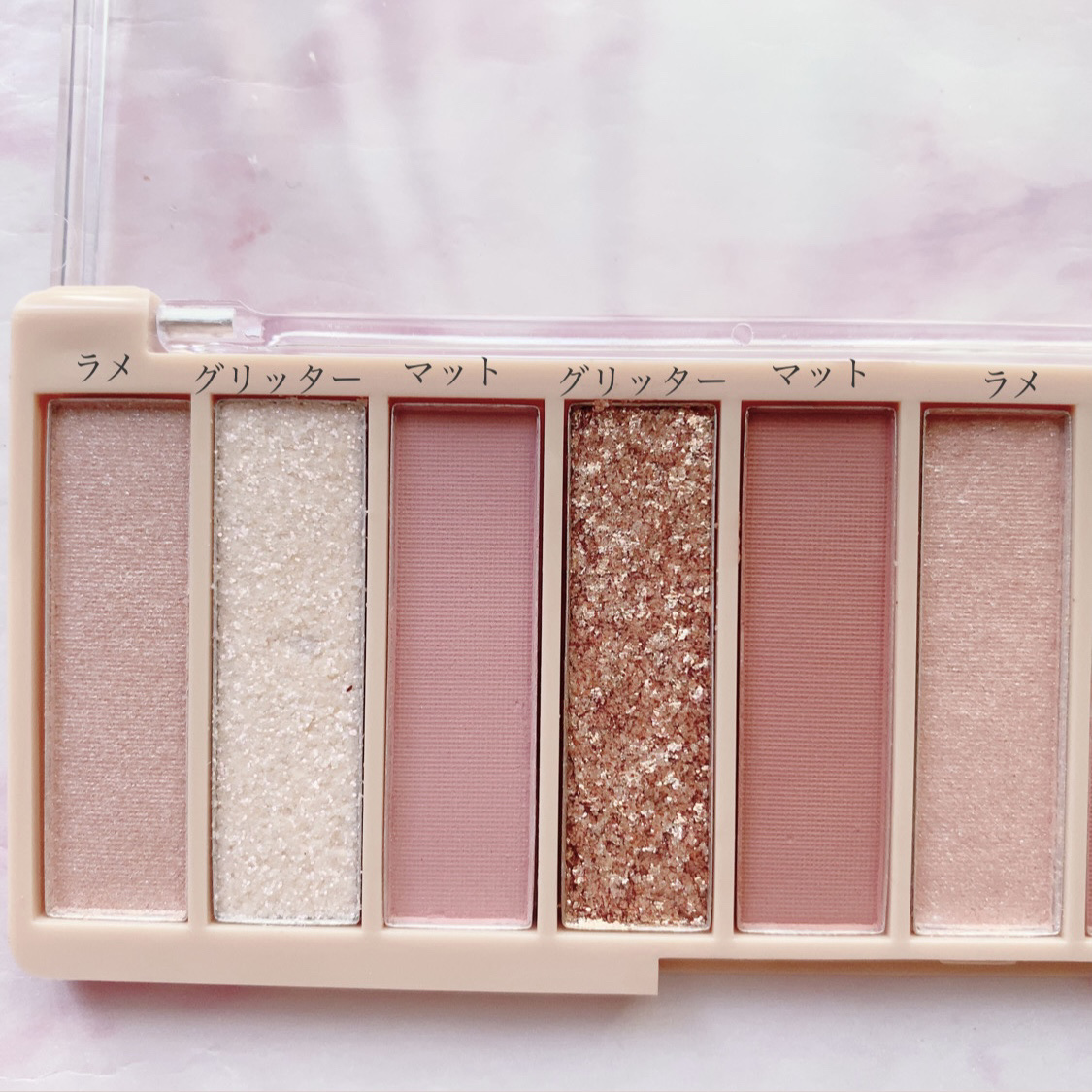 アイシャドウパレット 02 ドライブーケ/coou/アイシャドウパレットを使ったクチコミ（3枚目）