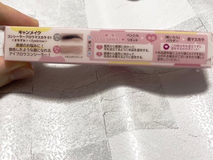 コンシーラーブロウマスカラ/キャンメイク/その他アイブロウを使ったクチコミ(4枚目)