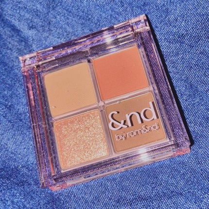 アンドバイロムアンド メロウアイパレット/&nd by rom&nd/アイシャドウパレットを使ったクチコミ(2枚目)