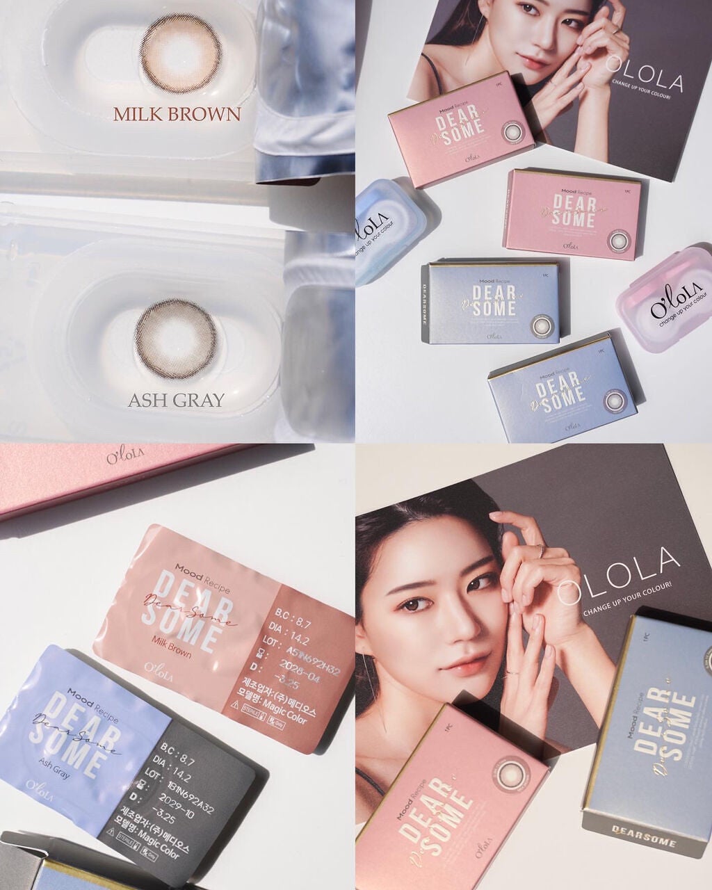 ディアサム(DearSome)/OLOLA/カラーコンタクトレンズを使ったクチコミ(2枚目)