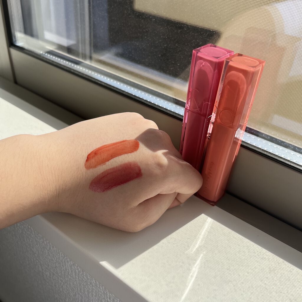 デュイフルウォーターティント/rom&nd/リップティントを使ったクチコミ（3枚目）