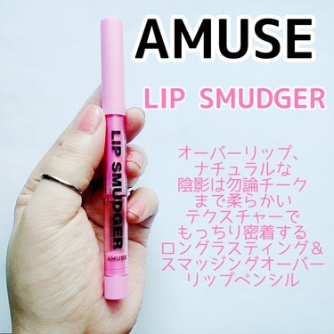 リップスマッジャー/AMUSE/リップライナーを使ったクチコミ（1枚目）