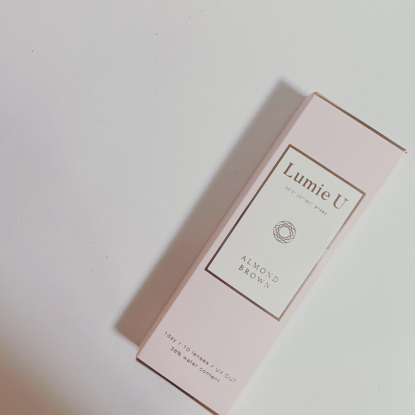 Lumie U 1day シナモンブラウン/Lumie U/ワンデー（１DAY）カラコンを使ったクチコミ（1枚目）