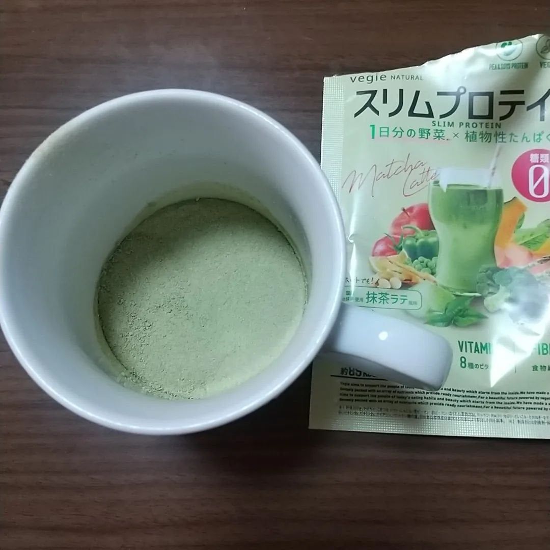 スリムプロテイン/vegie natural/ソイプロテインを使ったクチコミ(4枚目)