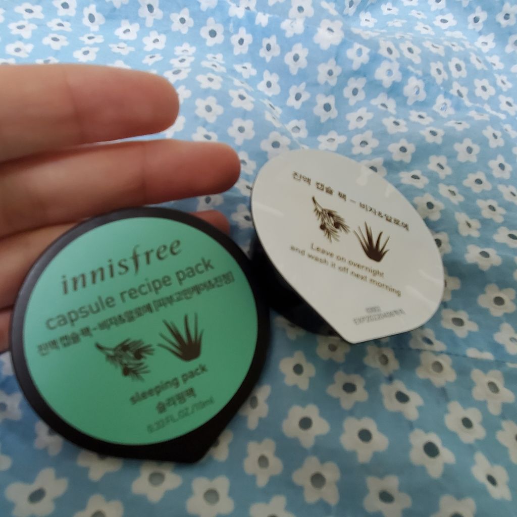 カプセルレシピパック B&A/innisfree/洗い流すパック・マスクを使ったクチコミ(3枚目)