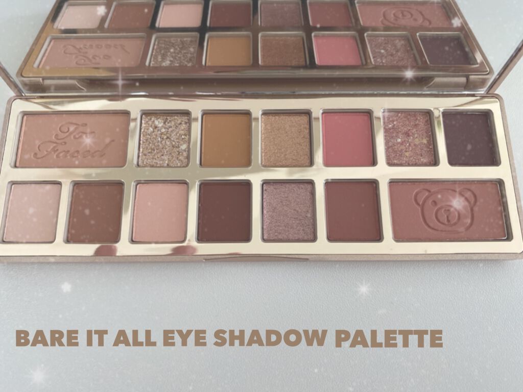 テディ ベア アイシャドウ パレット/Too Faced/アイシャドウパレットを使ったクチコミ(2枚目)