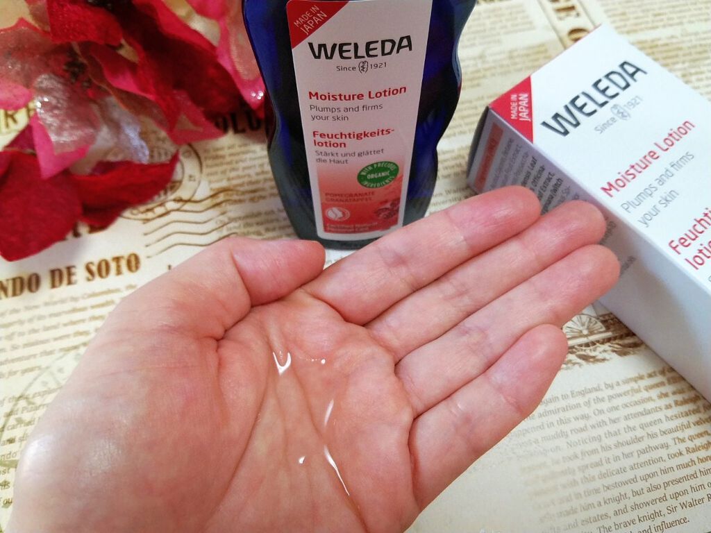 ざくろ モイスチャーローション/WELEDA/化粧水を使ったクチコミ(3枚目)