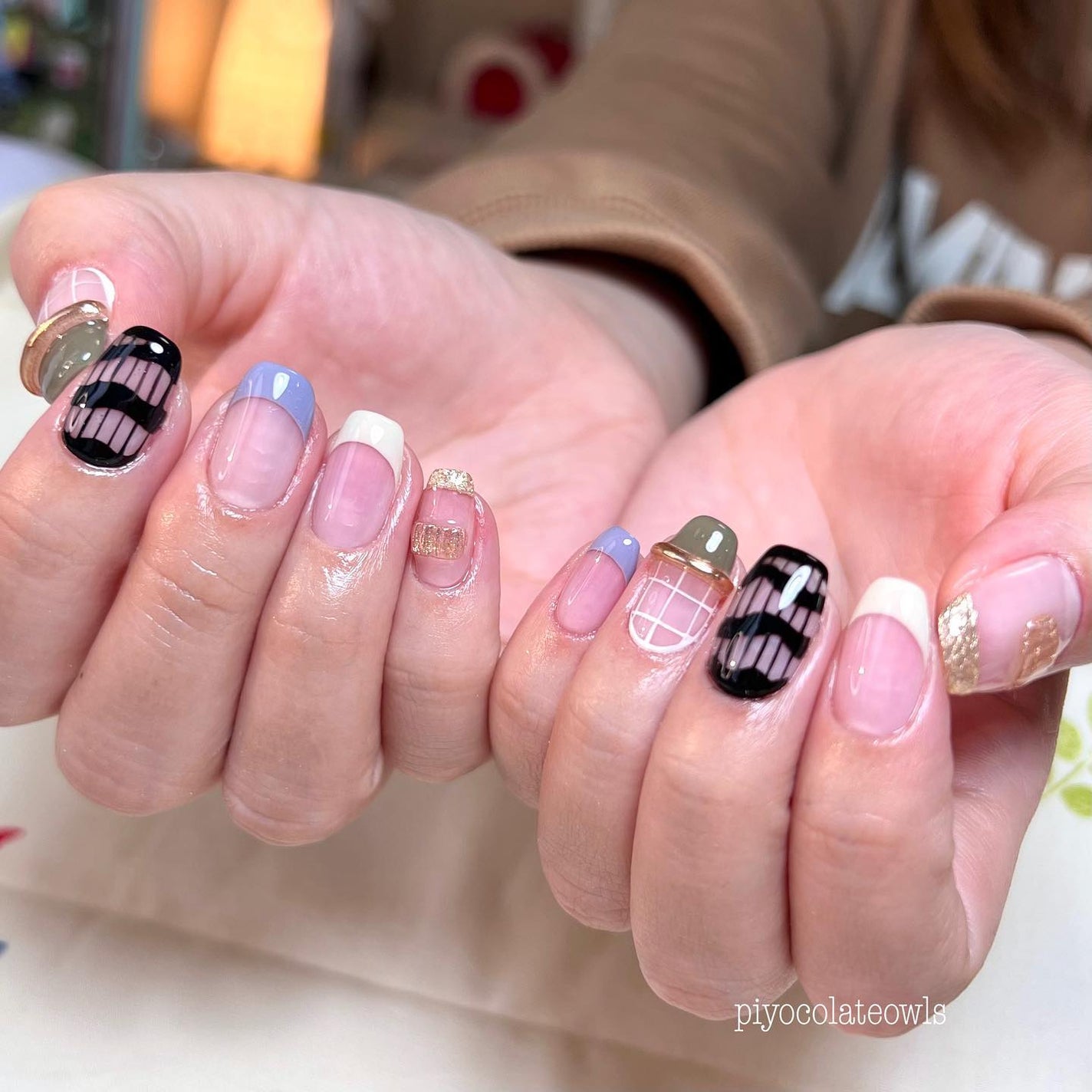 ぴよこれいと あうるす on LIPS 「■お持ち込み画像と■私のやりたかった真似っこデザインと■私のオ..」(2枚目)