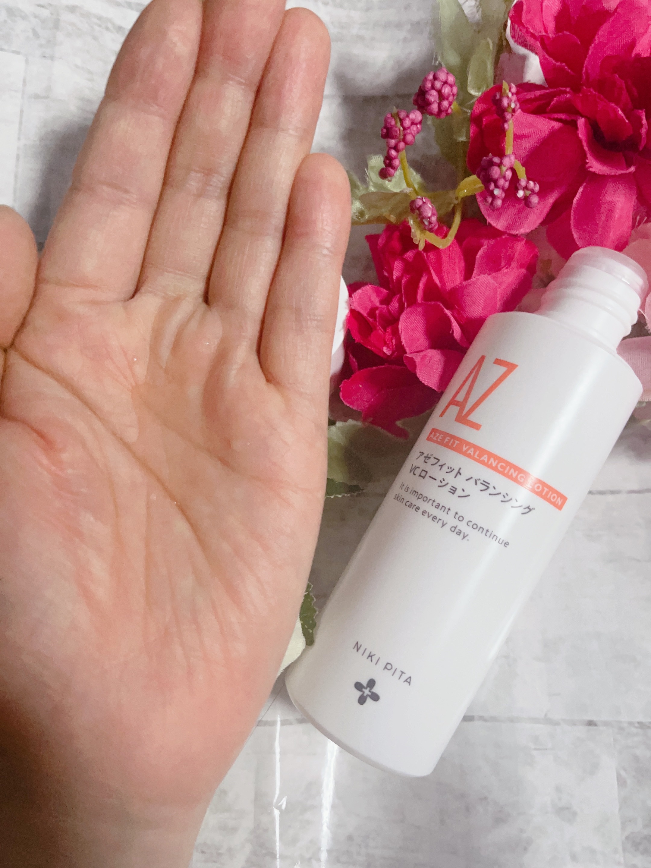 アゼフィットバランシングVCローション/NIKI PITA/化粧水を使ったクチコミ（2枚目）