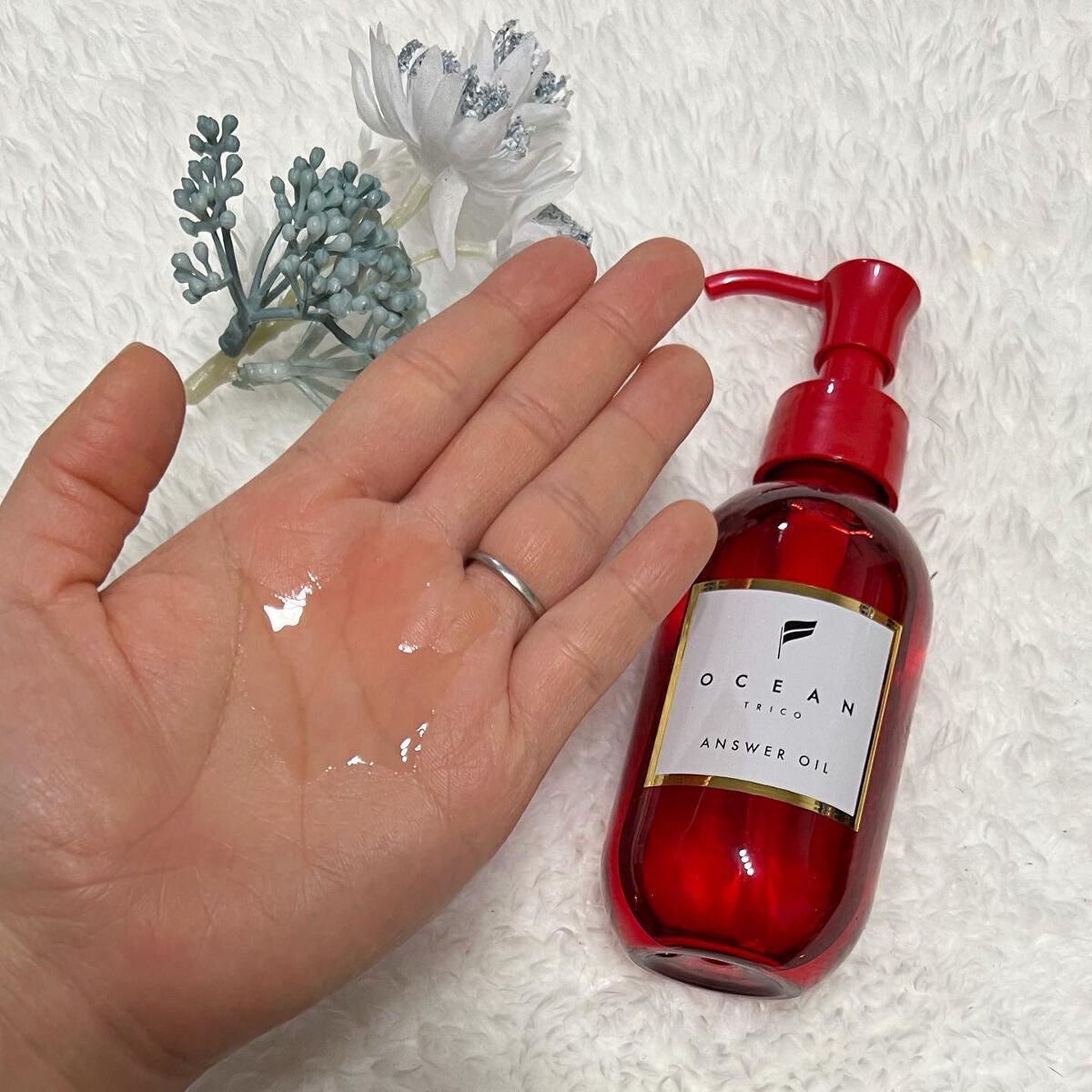 アンサーオイル/OCEAN TRICO/ヘアオイルを使ったクチコミ(2枚目)