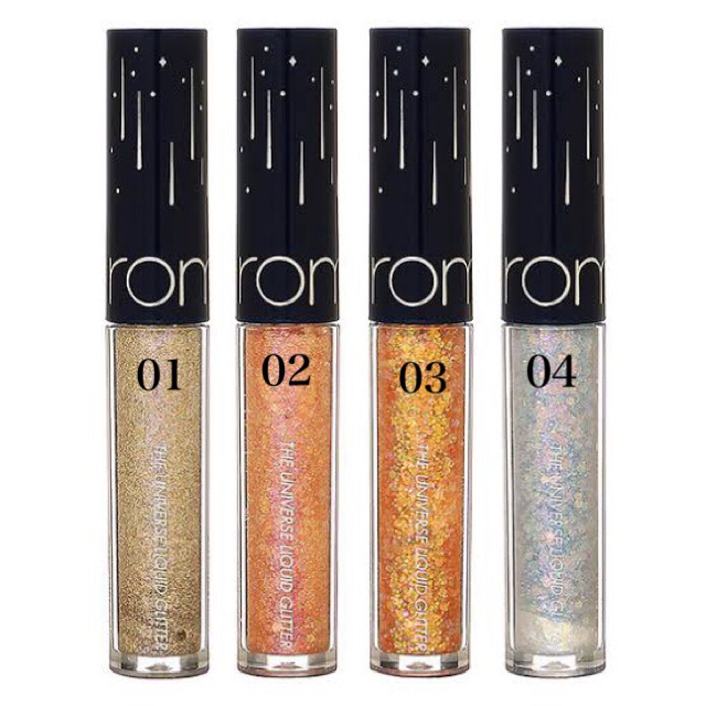 リキッド グリッター シャドウ/rom&nd/グリッターを使ったクチコミ（2枚目）