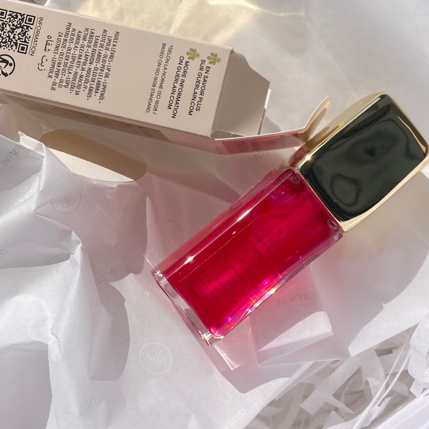 キスキス ビー グロウ オイル/GUERLAIN/リップグロスを使ったクチコミ(2枚目)