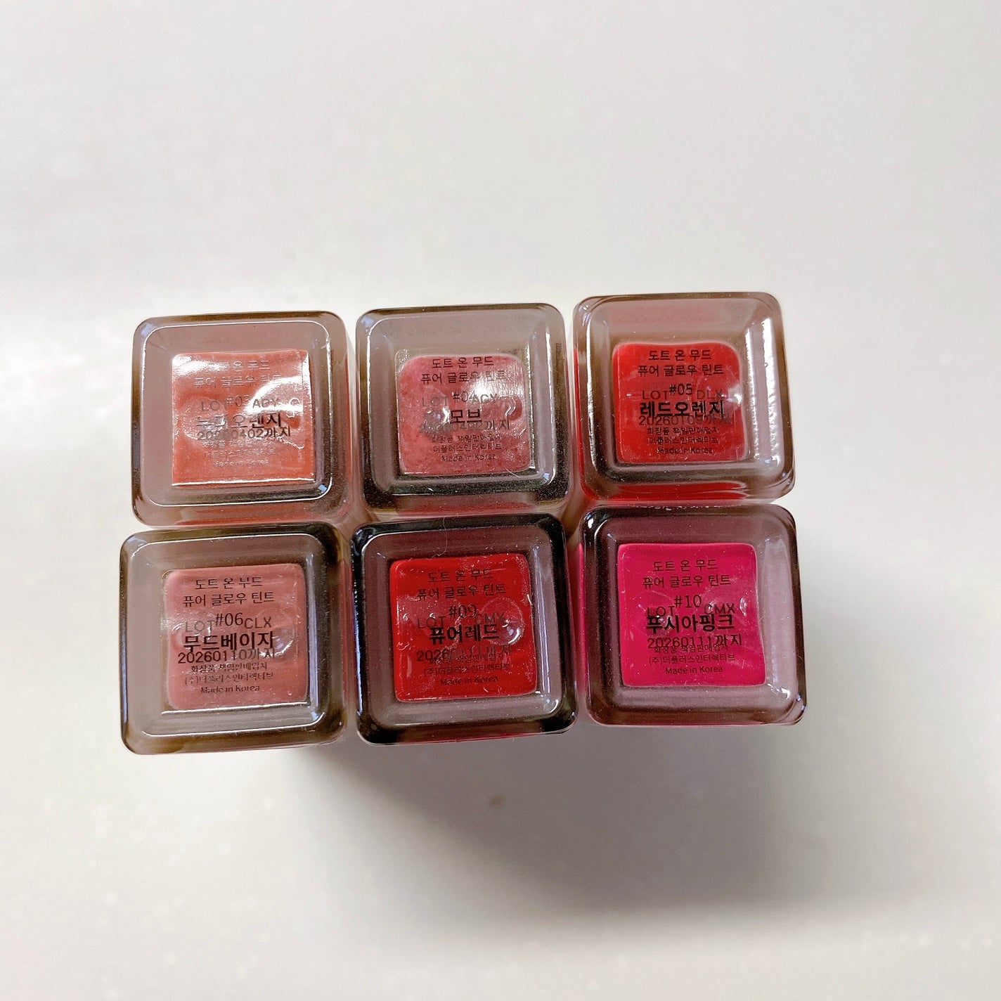 ドットオンムードピュアグロウティント/Heart Percent/リップティントを使ったクチコミ(2枚目)