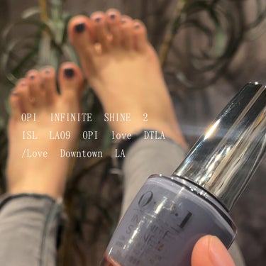 #opi_ネイル,#単色ネイル,#セルフネイル,#フットネイルのネイルデザイン