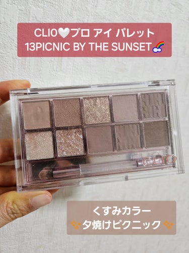 プロ アイ パレット 13 PICNIC BY THE SUNSET/CLIO/アイシャドウパレットの画像