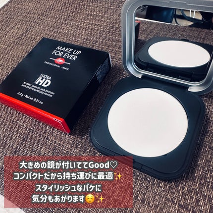 ウルトラHDプレストパウダー/MAKE UP FOR EVER/プレストパウダーを使ったクチコミ(2枚目)