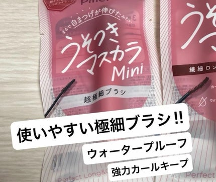 ピメル パーフェクトロング&カールマスカラ ミニ/pdc/マスカラを使ったクチコミ(1枚目)
