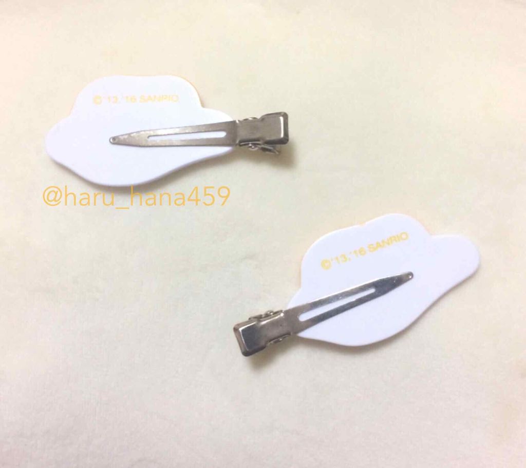 前髪クリップ/サンリオ/ヘアアクセサリーを使ったクチコミ（2枚目）