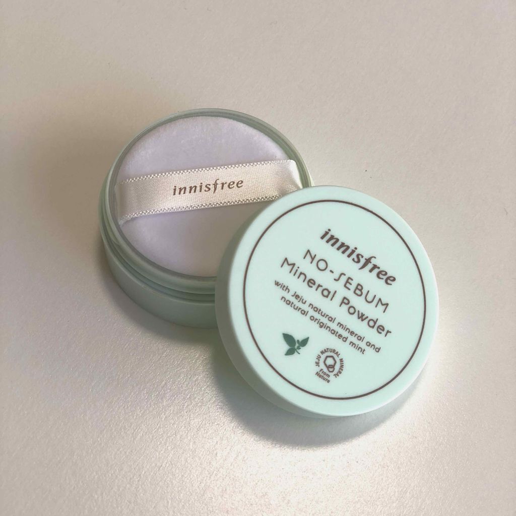 ノーセバム ミネラルパウダー/innisfree/ルースパウダーを使ったクチコミ(1枚目)