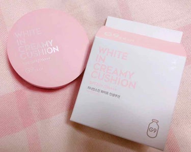 WHITE CREAMY CUSHION(ウユファンデ)/G9SKIN/化粧下地を使ったクチコミ（1枚目）