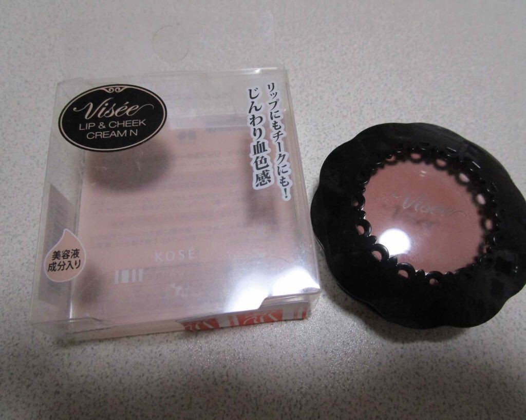 リシェ リップ&チーククリーム N/Visée/ジェル・クリームチークを使ったクチコミ(1枚目)