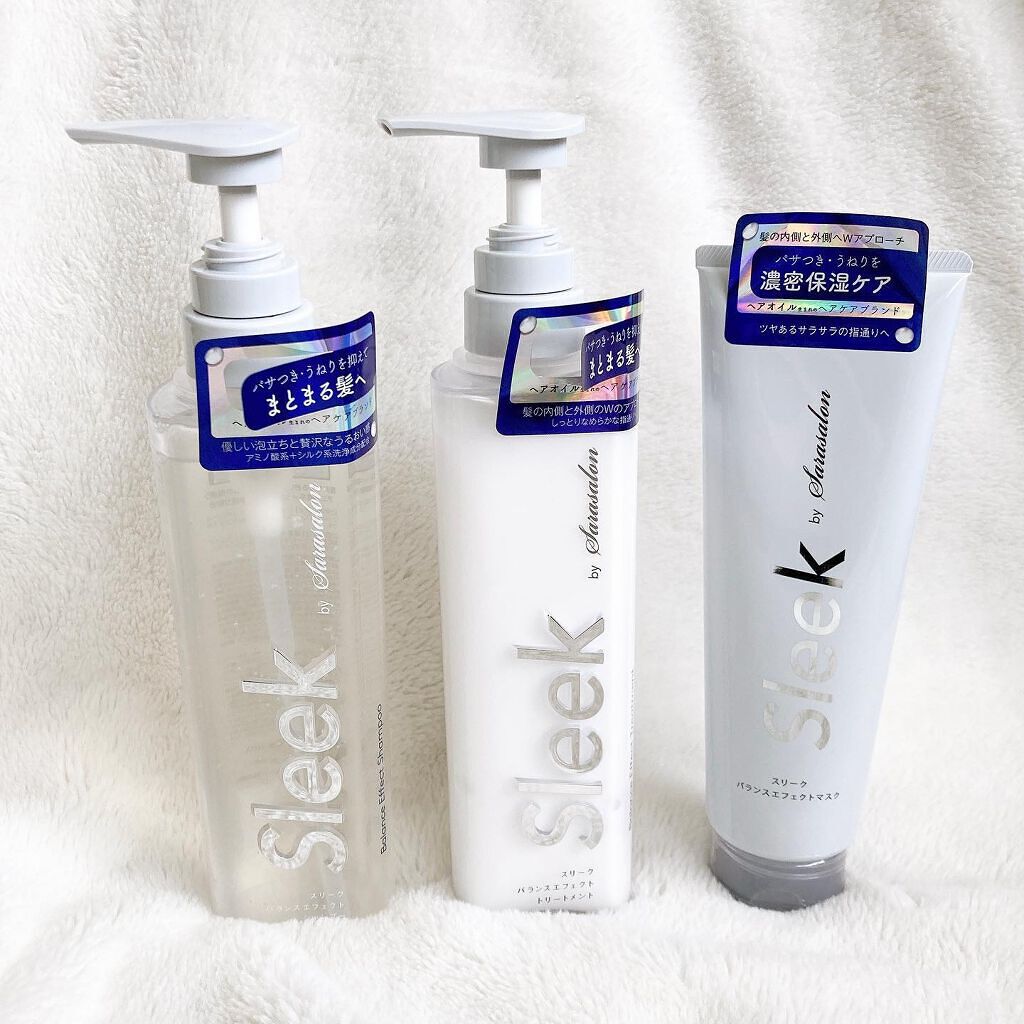 バランスエフェクトマスク/スリーク by サラサロン/ヘアマスク・ヘアパックを使ったクチコミ（2枚目）