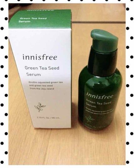 グリーンティーシード セラム/innisfree/美容液を使ったクチコミ(1枚目)