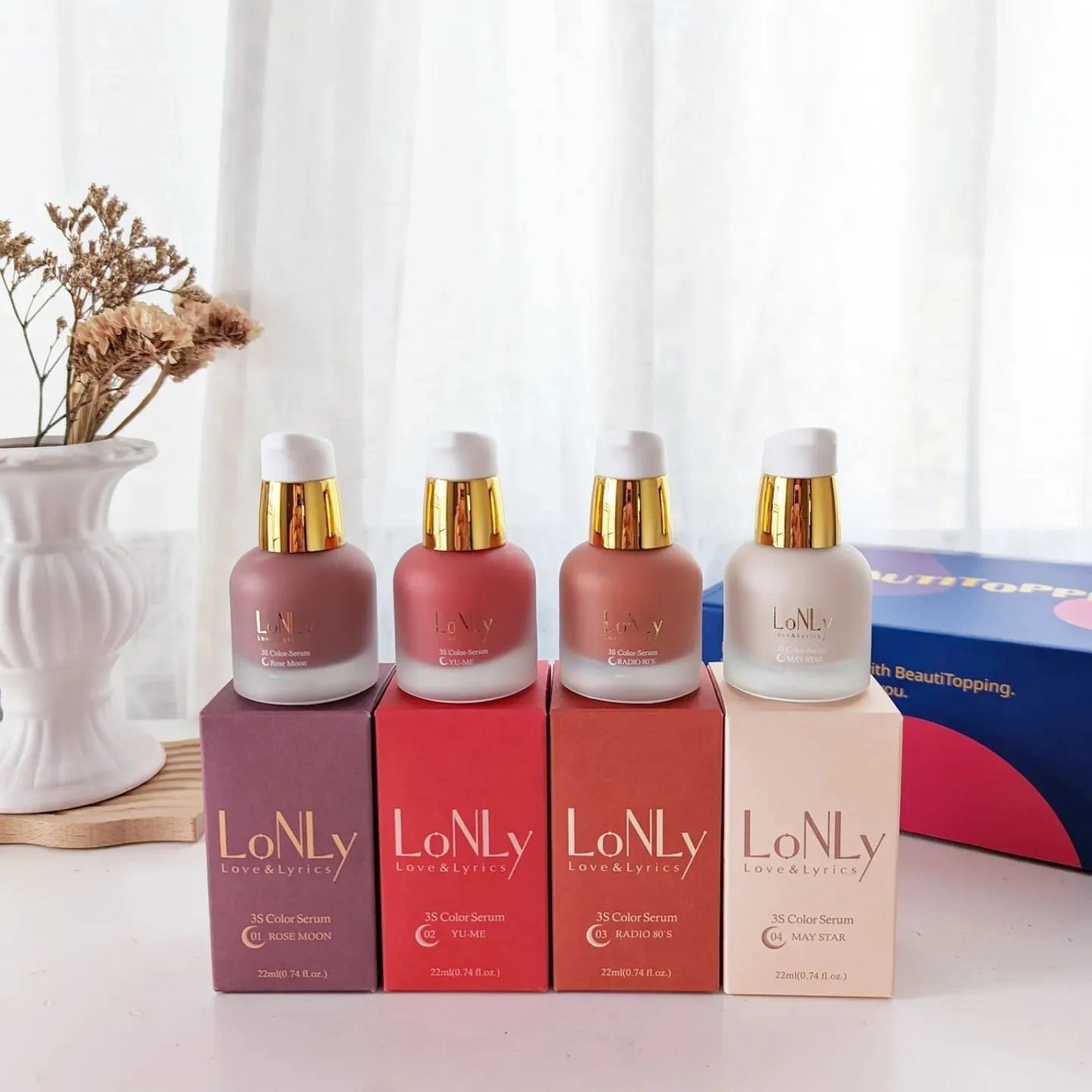 3S カラーセラム/LoNLy /リキッドチークを使ったクチコミ(3枚目)