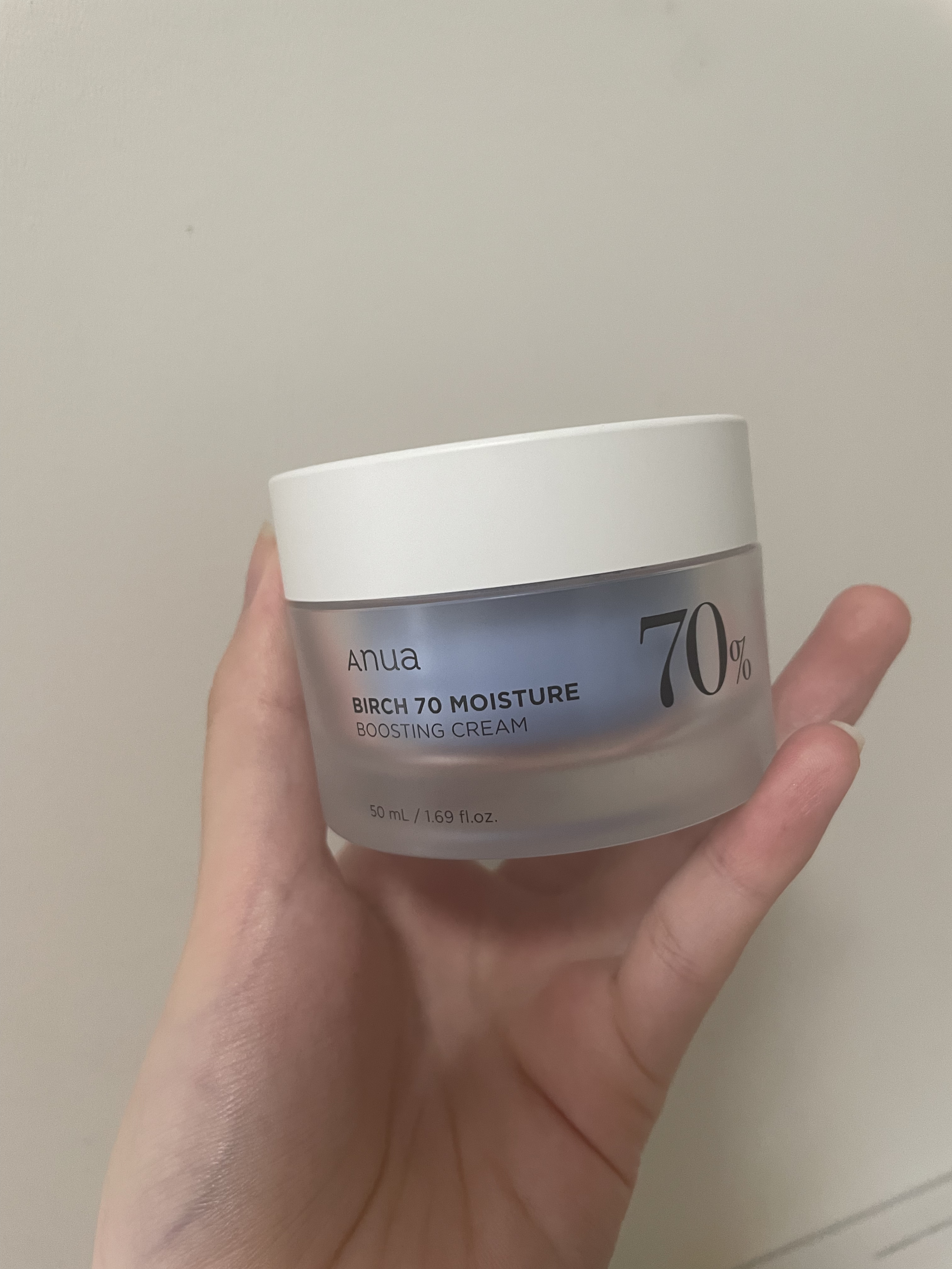 シラカバ水分ブースティングクリーム/Anua/フェイスクリームを使ったクチコミ（1枚目）