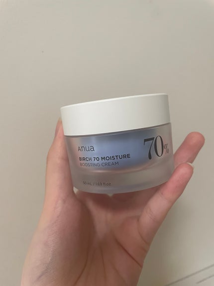 シラカバ水分ブースティングクリーム/Anua/フェイスクリームを使ったクチコミ(1枚目)