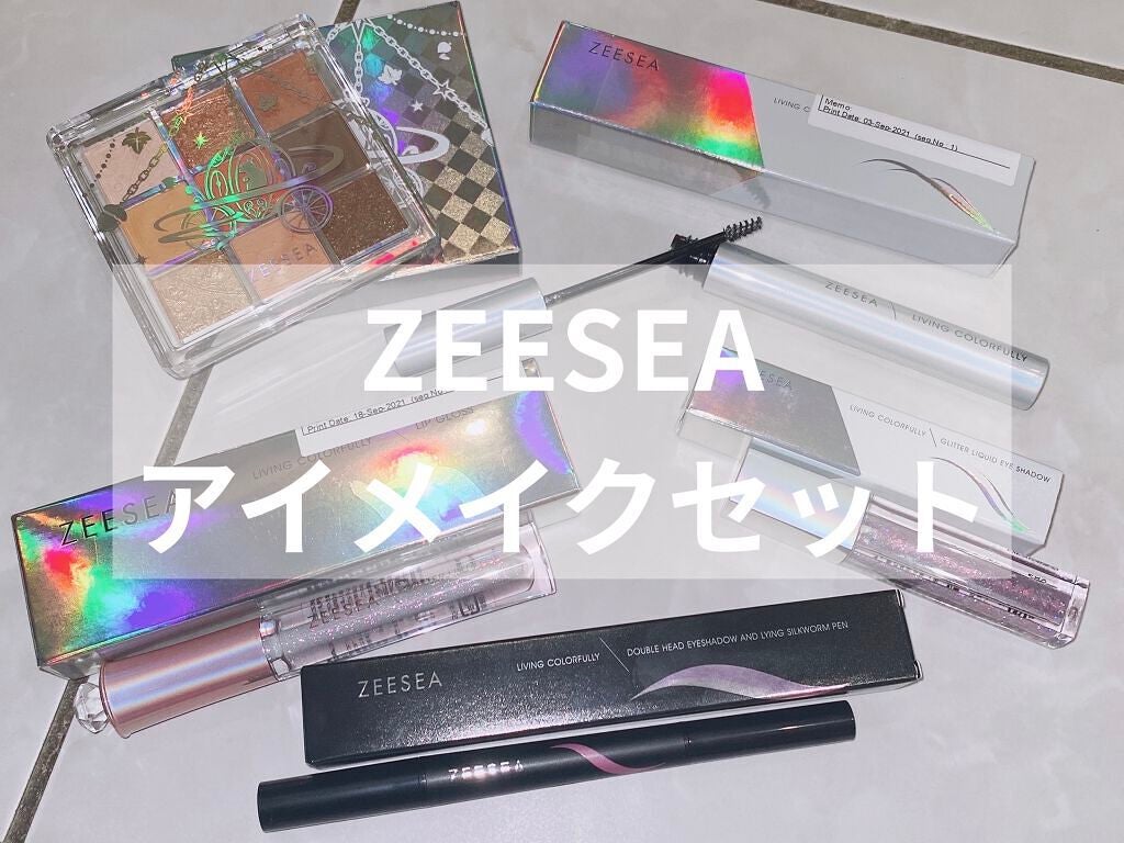 ダイヤモンドシリーズ 星空リキッドアイシャドウ/ZEESEA/リキッドアイシャドウを使ったクチコミ(1枚目)