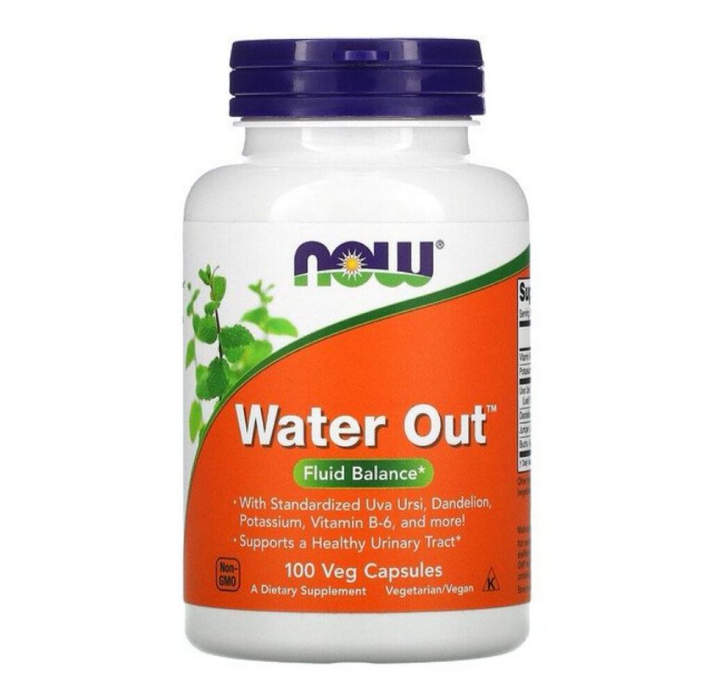 Now Foods Water Outのクチコミ「Now Foods Water Out
（ウォーターアウト、体液バランス、ベジカプセル100粒.....」（1枚目）