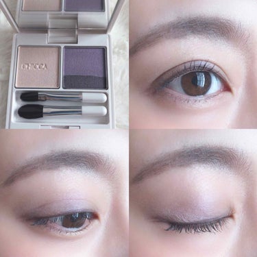 CHICCA フローレスグロウ リッドテクスチャー アイシャドウのクチコミ「️🌸CHICCA️🌸
FLAWLESS GLOW LID TEXTURE EYE SHADOW.....」（3枚目）