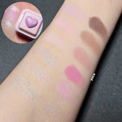 ミルクブリンハートライター/Colorgram/パウダーハイライトを使ったクチコミ(3枚目)