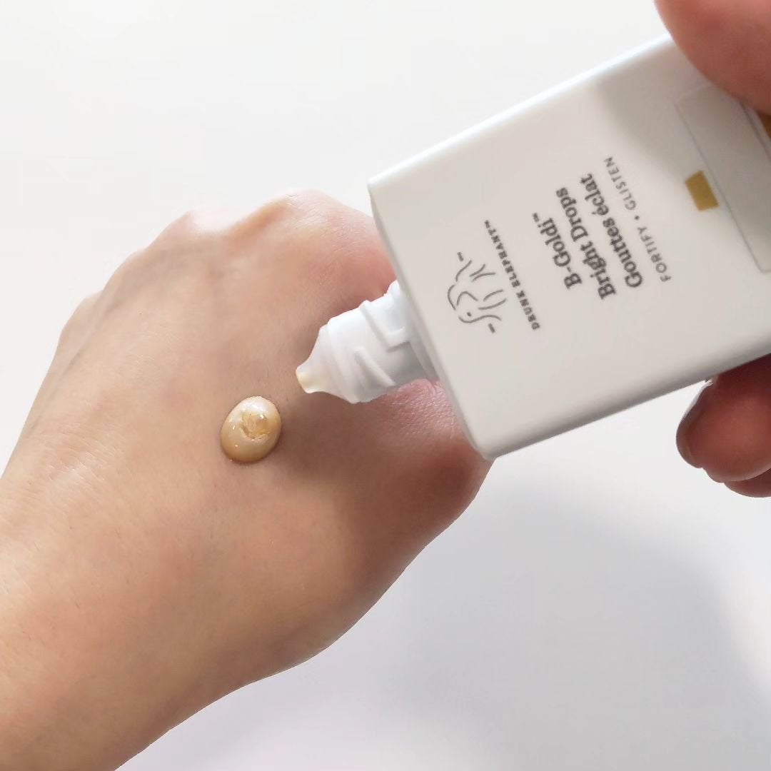 ビーゴールディ ブライト ドロップス/Drunk Elephant/美容液を使ったクチコミ(3枚目)