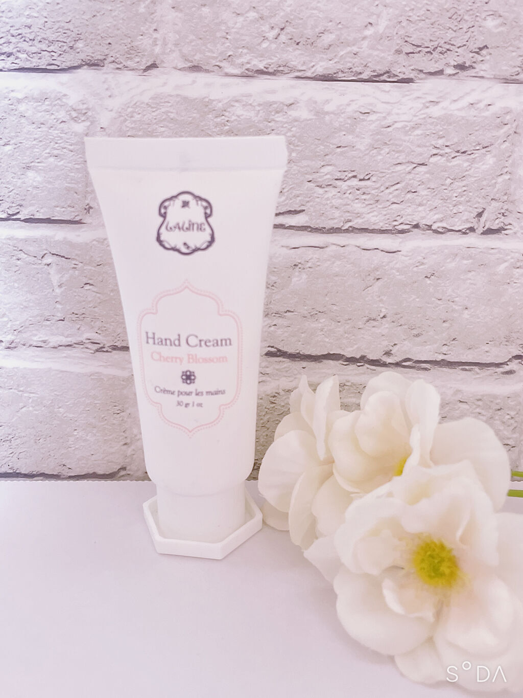 ハンドクリーム チェリーブロッサム/Laline/ハンドクリームを使ったクチコミ（1枚目）