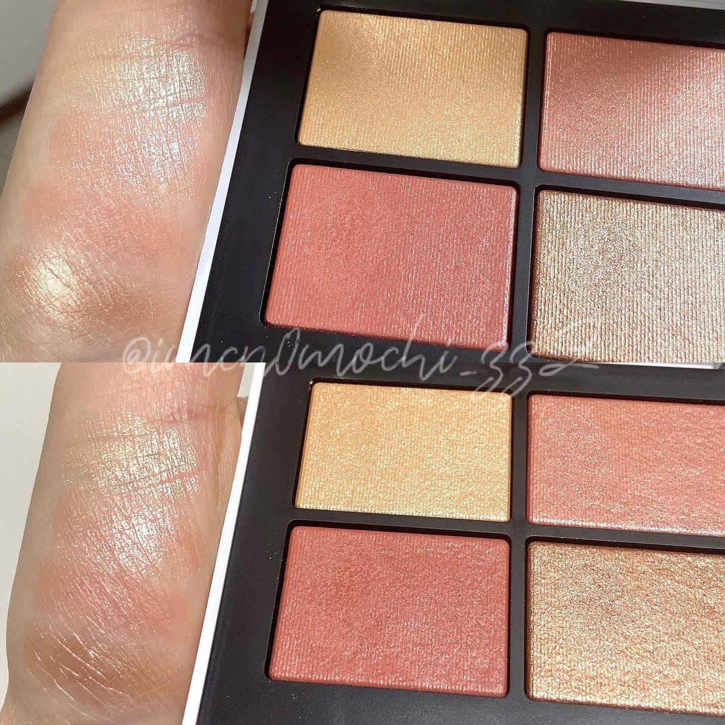 ライトリフレクティング クワッドアイシャドー/NARS/アイシャドウパレットを使ったクチコミ(3枚目)