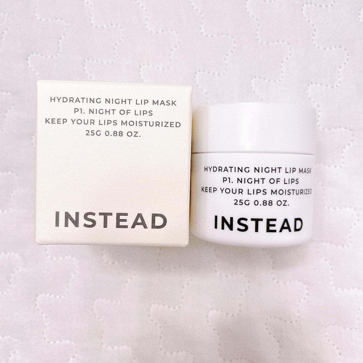 ハイドレーティング ナイト リップ マスク/INSTEAD/リップバームを使ったクチコミ(1枚目)