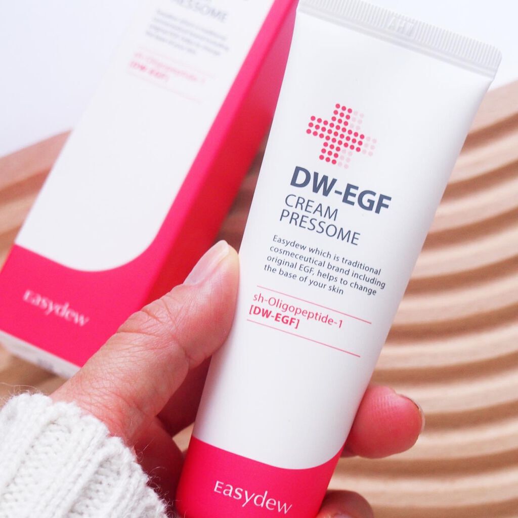 DW-EGF CREAM PRESSOME/Easydew/フェイスクリームを使ったクチコミ(2枚目)