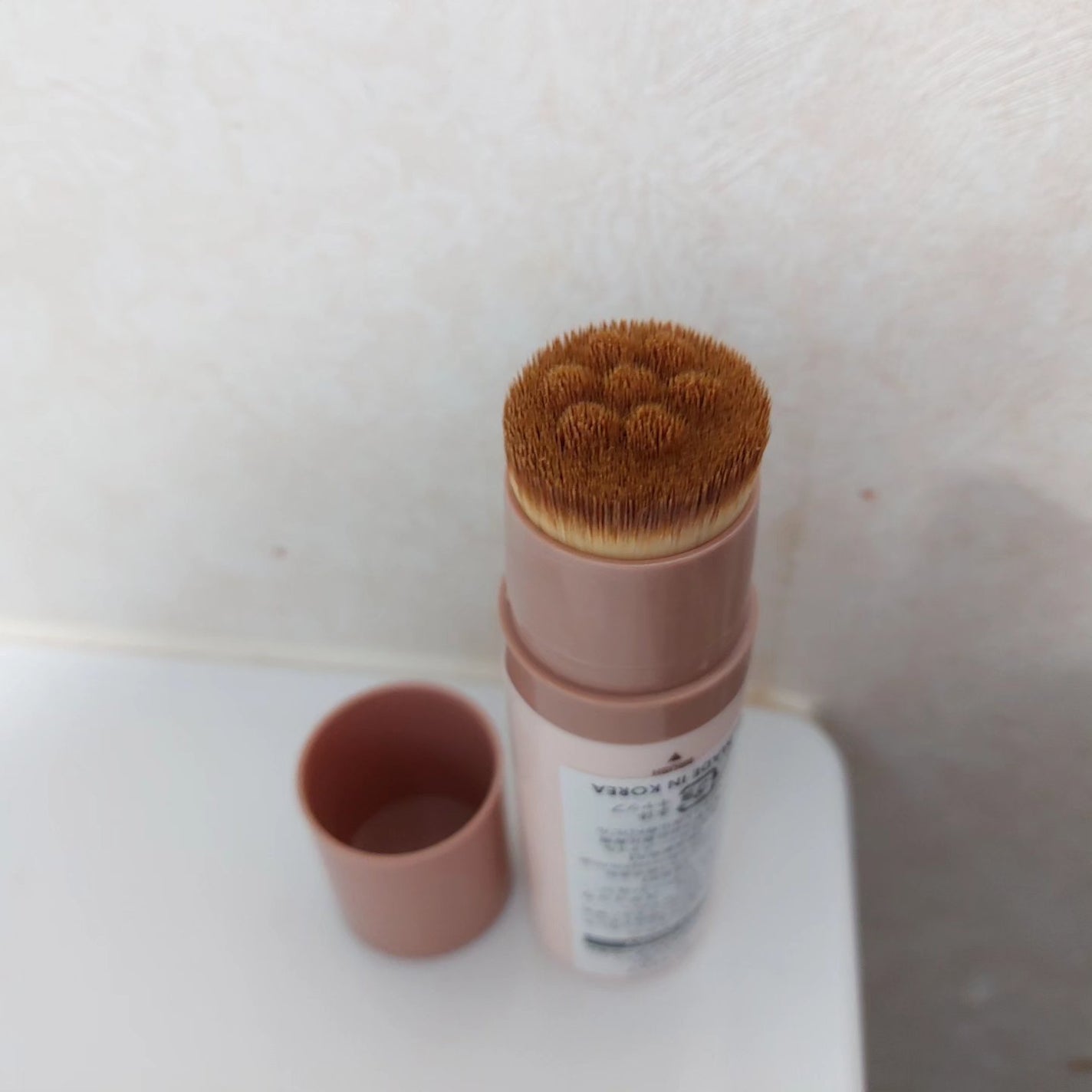 ヴィーガンナチュラルカバースティックファンデーション/DERMASHARE/その他ファンデーションを使ったクチコミ(4枚目)