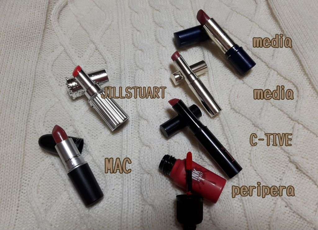 クリーミィラスティングリップA/media/口紅を使ったクチコミ（3枚目）