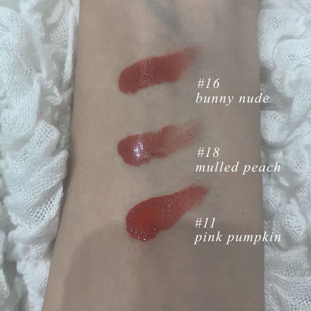 ジューシーラスティングティント/rom&nd/リップティントを使ったクチコミ（1枚目）