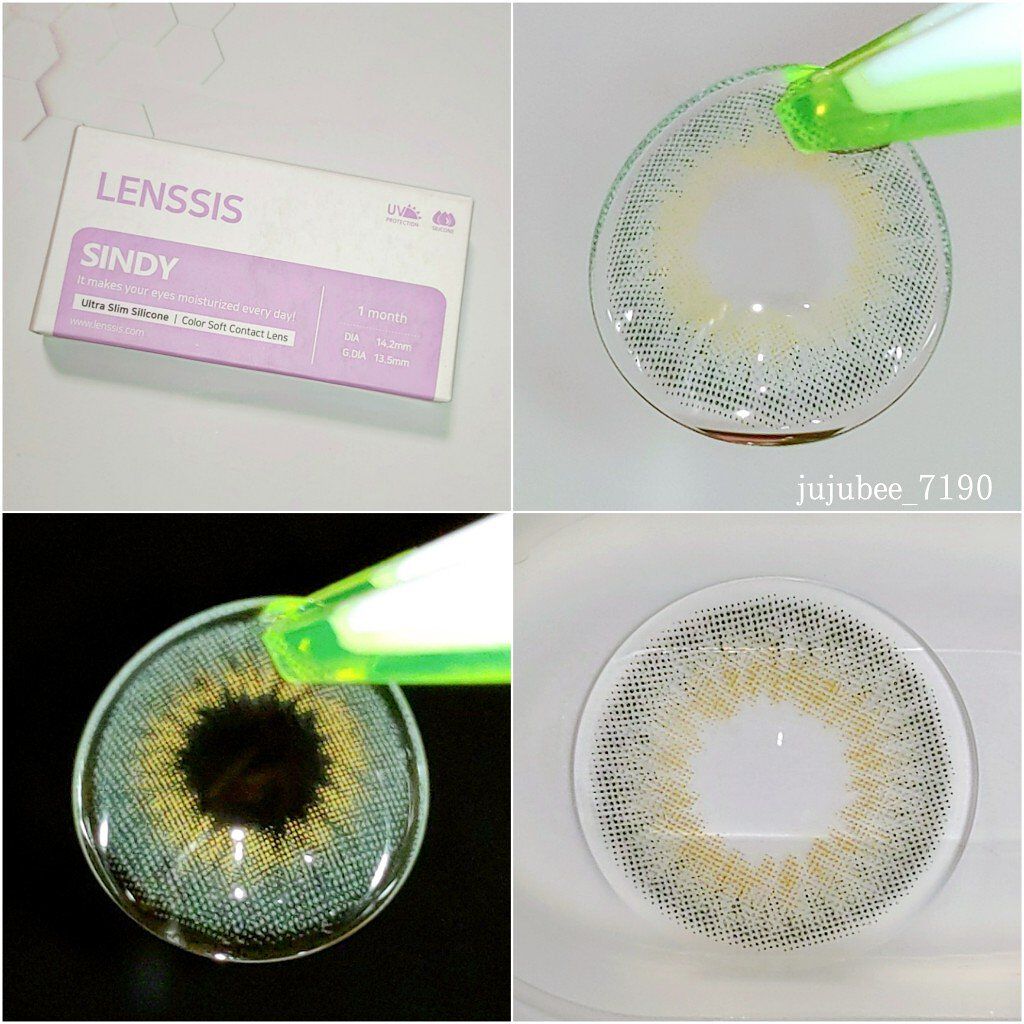 シンディーシリーズ/LENSSIS/カラーコンタクトレンズを使ったクチコミ（2枚目）