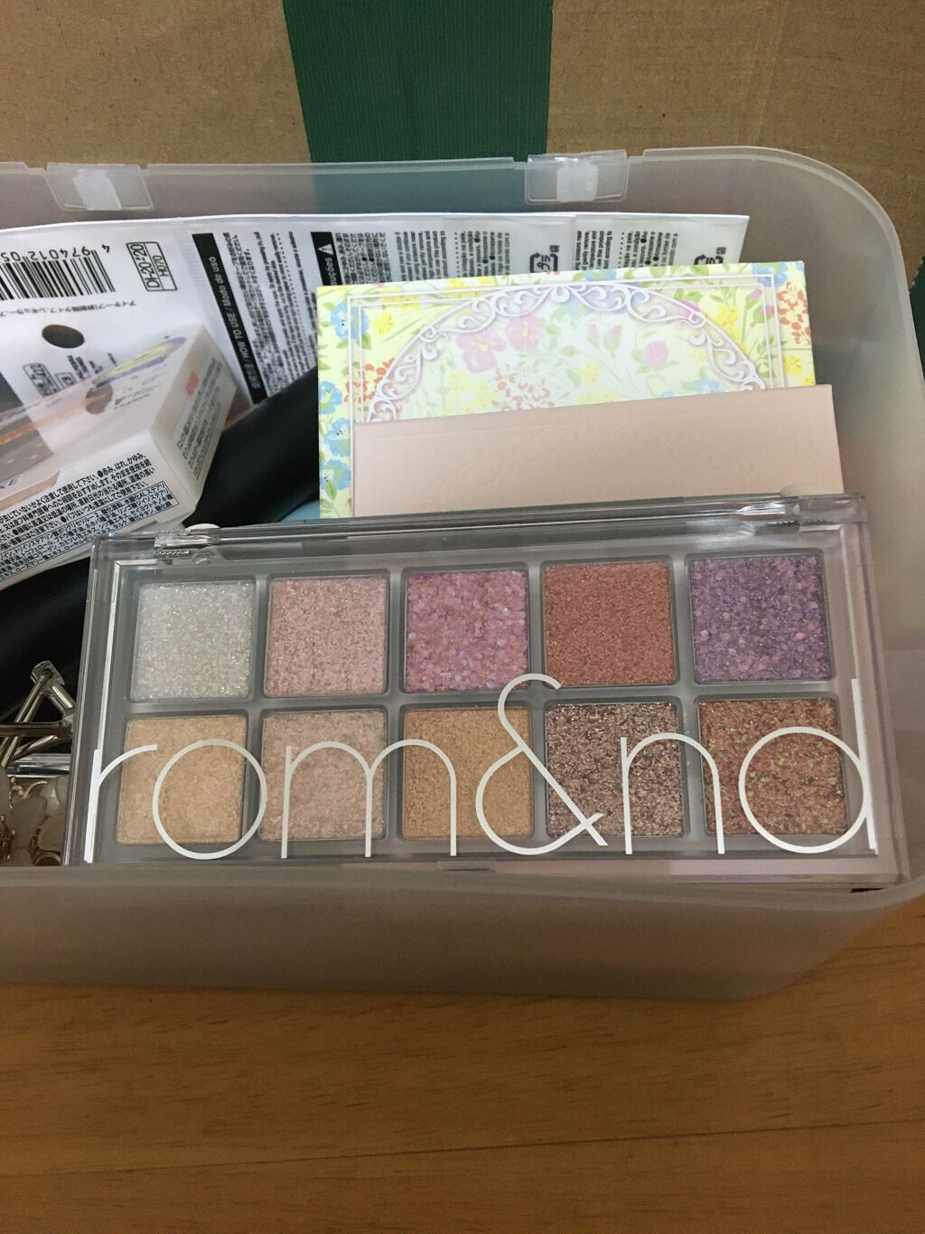 ベターザンパレット/rom&nd/アイシャドウパレットを使ったクチコミ（1枚目）