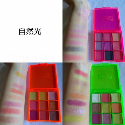 UR GLAM BLOOMING EYE COLOR PALETTE/U R GLAM/アイシャドウパレットを使ったクチコミ(2枚目)
