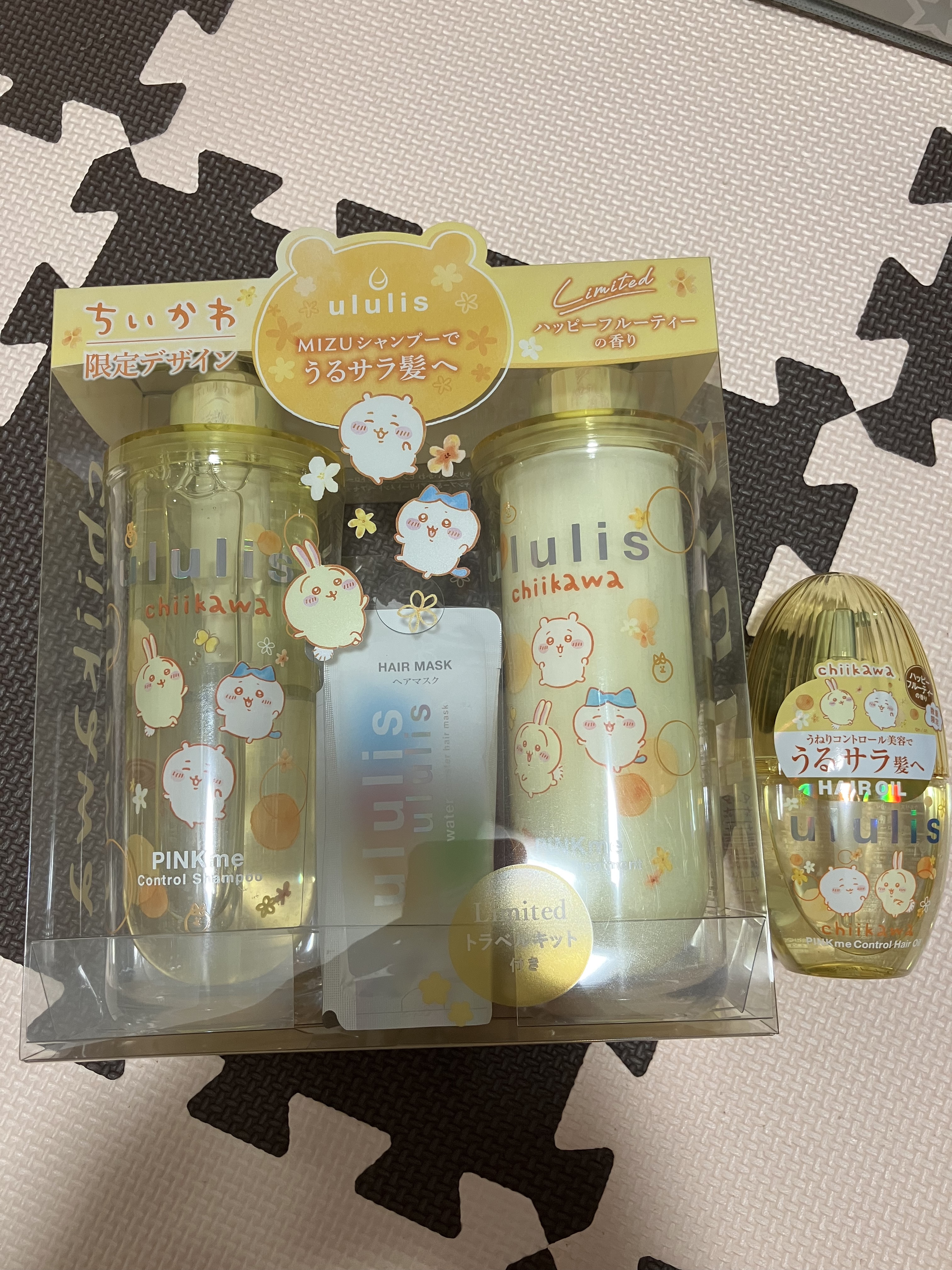 ウルリスちいかわ シャンプーリンス2セットとオイル2個