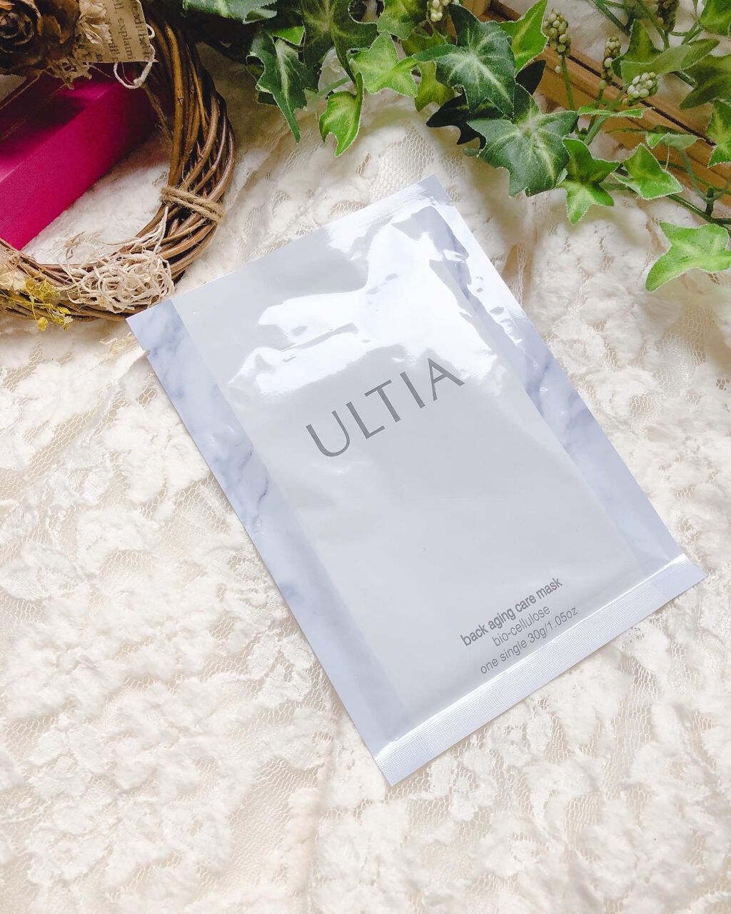 back aging care mask/ULTIA/シートマスク・パックを使ったクチコミ（2枚目）
