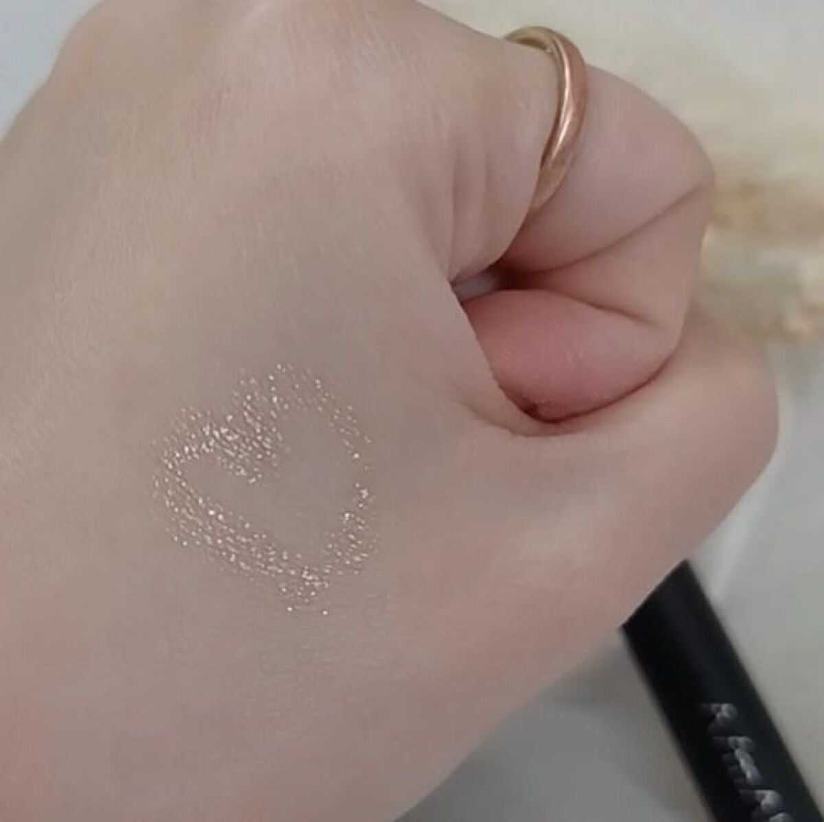 エーメイク グリッタースティック/A/mAke/グリッターを使ったクチコミ(4枚目)