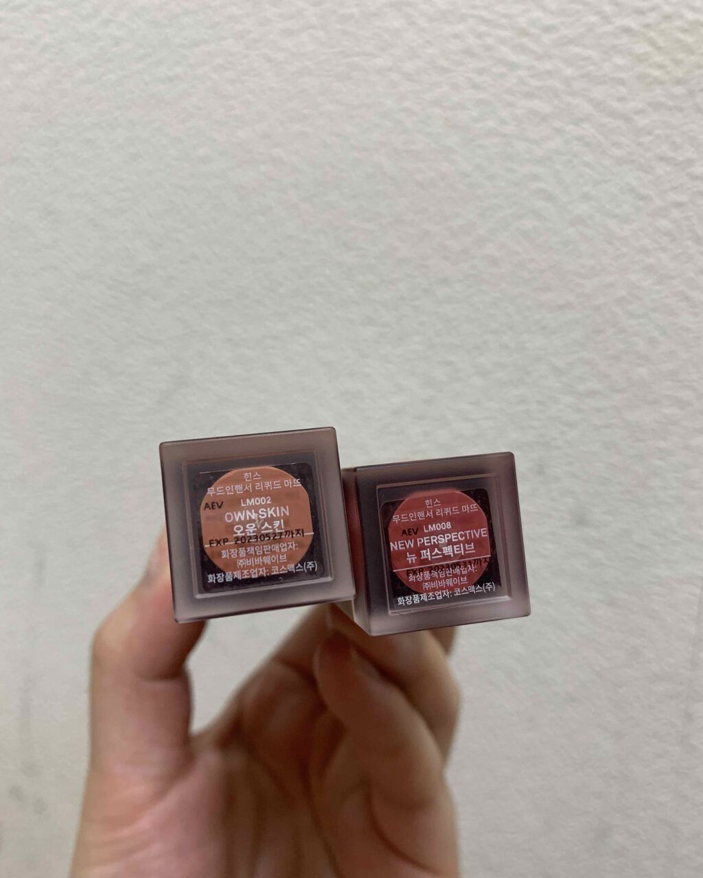 ムードインハンサーリキッドマット/hince/口紅を使ったクチコミ（2枚目）